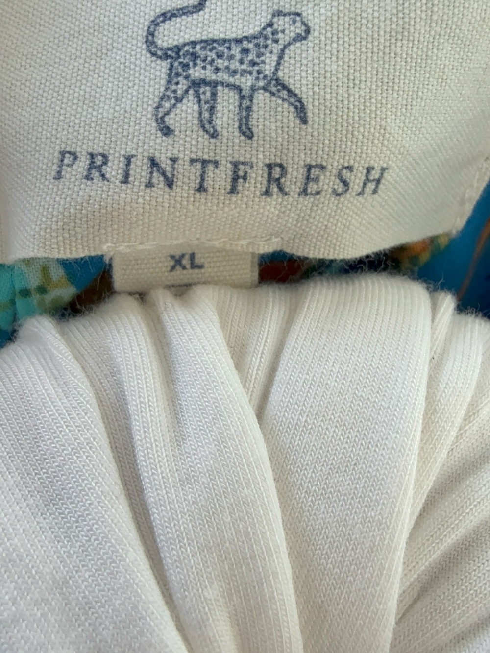 Printfresh Gorgeous Blue Horse Nightgown / House Dress / MuuMuu - Picture 9 of 14